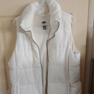 Old Navy Long Puffy Vest, Size XL